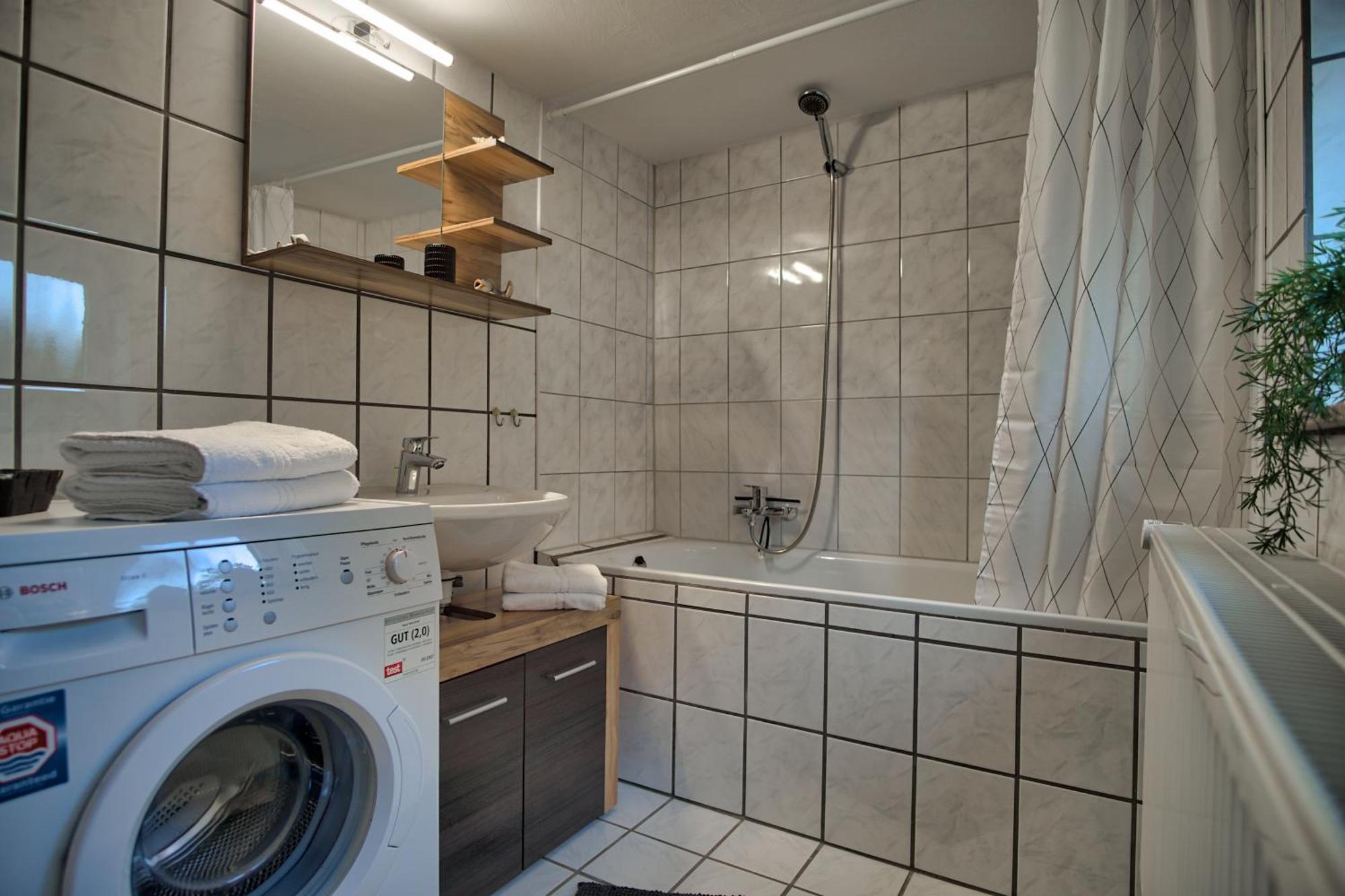 Maisonette Privater Zugang Waschmaschine Parkplatz 哈根 外观 照片