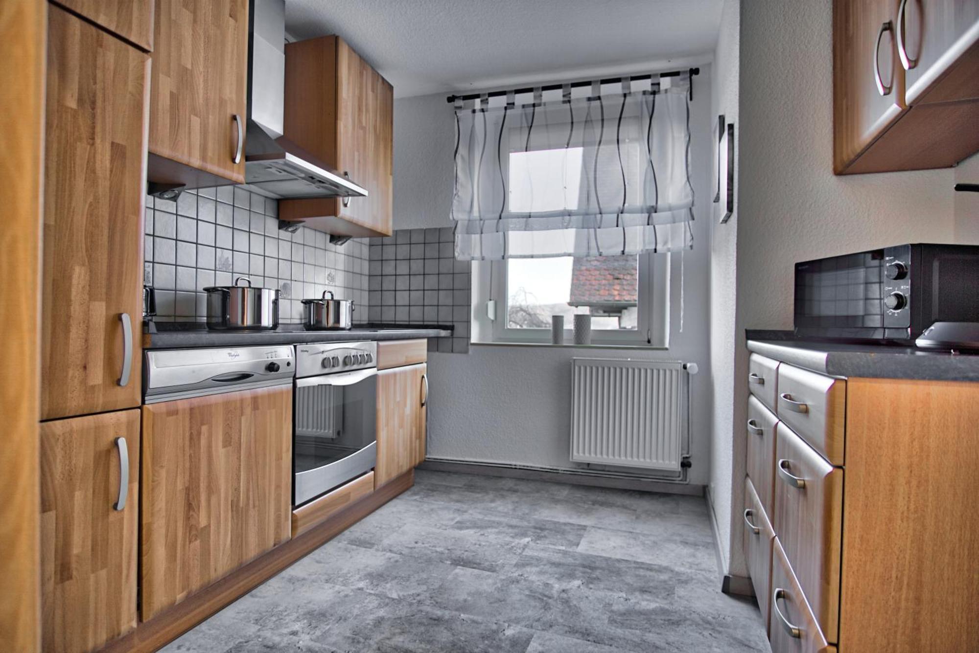 Maisonette Privater Zugang Waschmaschine Parkplatz 哈根 外观 照片